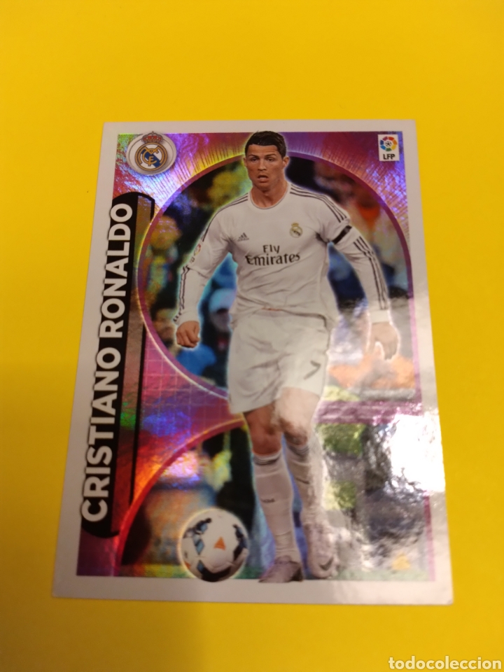 Cromos de f&uacute;tbol: Cristiano Ronaldo Este 2014-15 - Foto 1