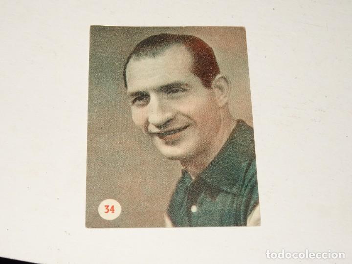 Cromos de F&uacute;tbol: CICLISMO ESCENAS DEPORTIVAS DE TODO EL MUNO N 34., FHER 1953, BUEN ESTADO