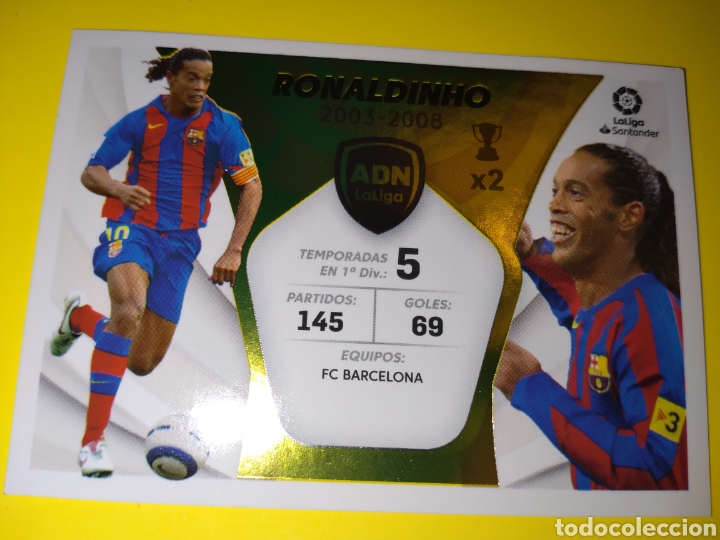 Cromos de f&uacute;tbol: Cromo de Ronaldinho Este 20-21 - Foto 2