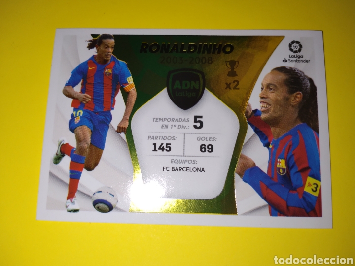 Cromos de f&uacute;tbol: Cromo de Ronaldinho Este 20-21 - Foto 1