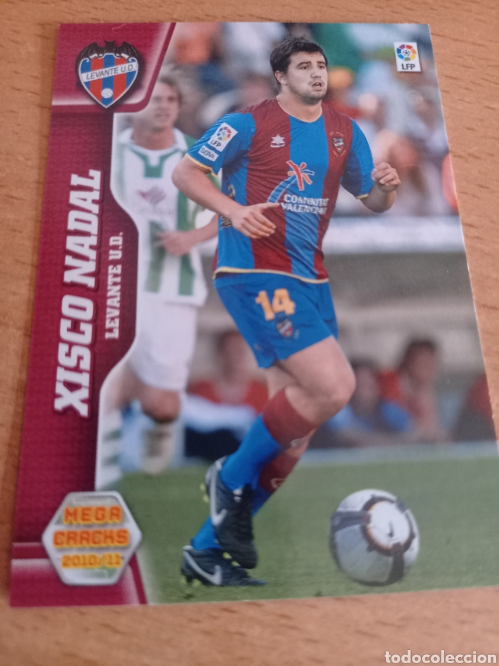 Figurine di Calcio: Panini megacracks 2010 2011 10 11 161 Xisco Nadal Levante