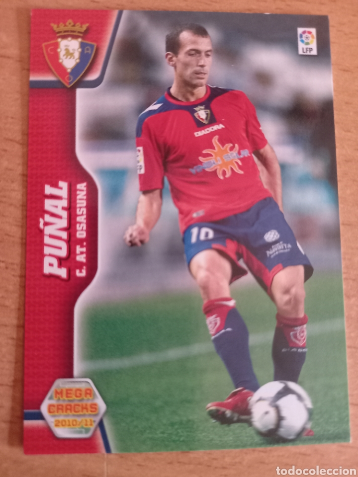 Fu&szlig;ball-Sticker: Panini megacracks 2010 2011 10 11 226 Pu&ntilde;al Osasuna