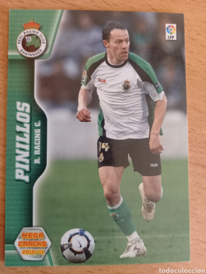 Figurine di Calcio: Panini megacracks 2010 2011 10 11 237 Pinillos Racing de Santander