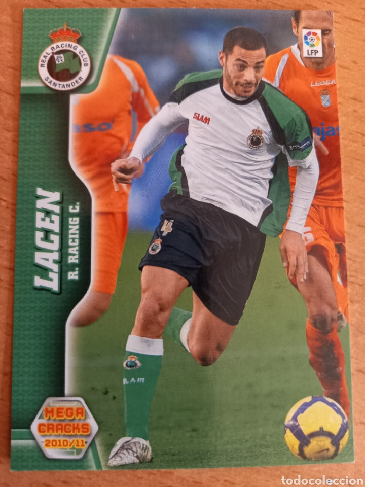 Figurine di Calcio: Panini megacracks 2010 2011 10 11 244 Lacen Racing de Santander