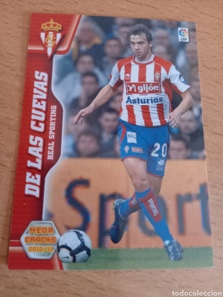 Fu&szlig;ball-Sticker: Panini megacracks 2010 2011 10 11 300 De las Cuevas Sporting de Gij&oacute;n