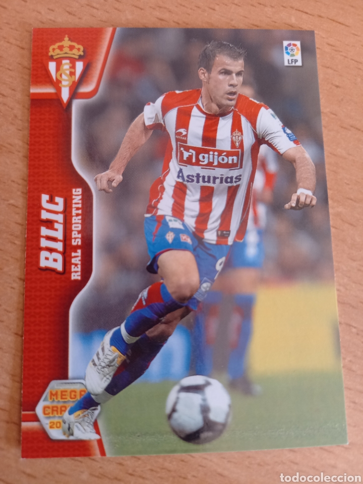 Fu&szlig;ball-Sticker: Panini megacracks 2010 2011 10 11 305 Bilic Sporting de Gij&oacute;n