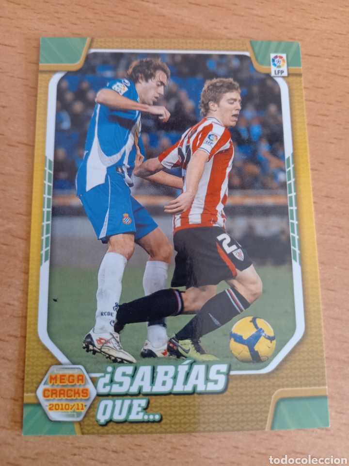 Cromos de f&uacute;tbol: Panini megacracks 2010 2011 10 11 414 Muniain Athletic de Bilbao sab&iacute;as que...