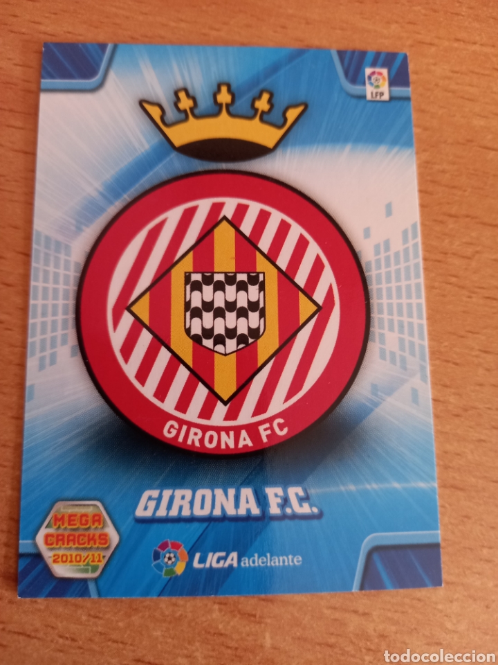 Fu&szlig;ball-Sticker: Panini megacracks 2010 2011 10 11 428 escudo Girona