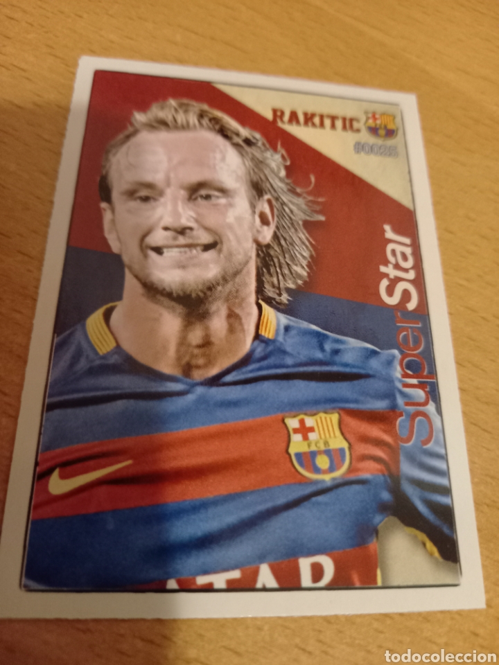 Cromos de Futebol: Mundicromo las fichas de la liga 2016 25 Rakitic Barcelona superstar