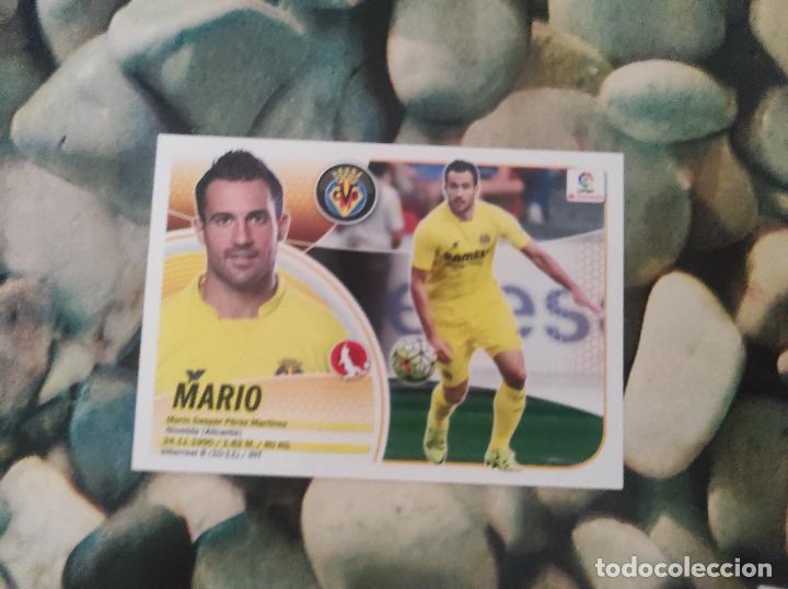 Cromos de f&uacute;tbol: 3 MARIO VILLARREAL LIGA ESTE 2016 2017 16 17 SIN PEGAR