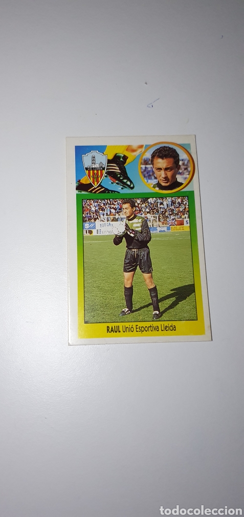 Figurine di Calcio: CROMO DE FUTBOL RAUL LLEIDA LIGA 93 - 94 ALBUM EDICIONES ESTE -ESTAMPAS-PEGATINAS