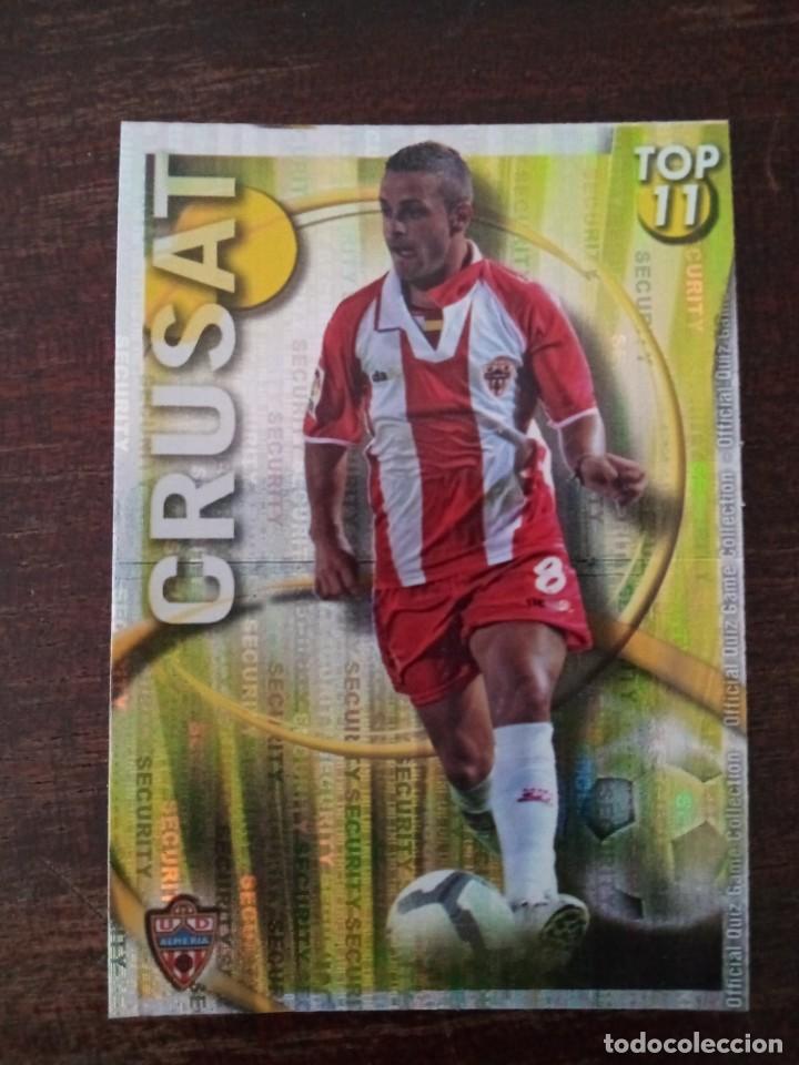 Cartes &agrave; collectionner de Football: Cromo ficha card Crusat Mundicromo Top 2010 2011 Security muy dif&iacute;cil las fichas de la liga