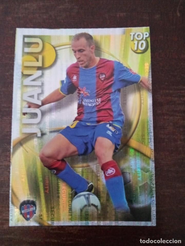 Cartes &agrave; collectionner de Football: Cromo ficha card Juanlu Mundicromo Top 2010 2011 Security muy dif&iacute;cil las fichas de la liga