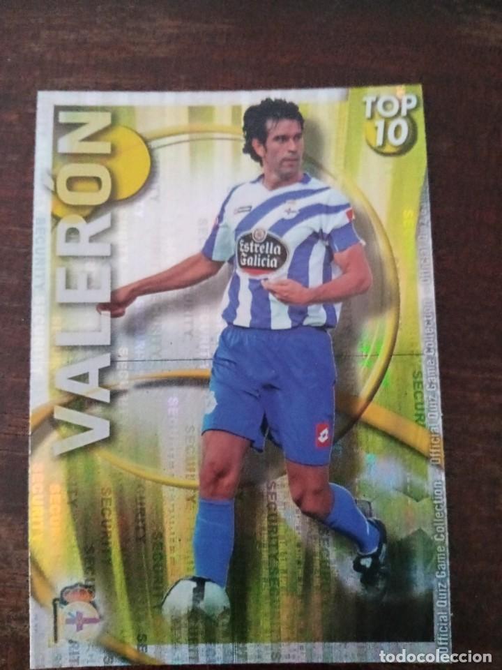 Cartes &agrave; collectionner de Football: Cromo ficha card Valer&oacute;n Mundicromo Top 2010 2011 Security muy dif&iacute;cil las fichas de la liga