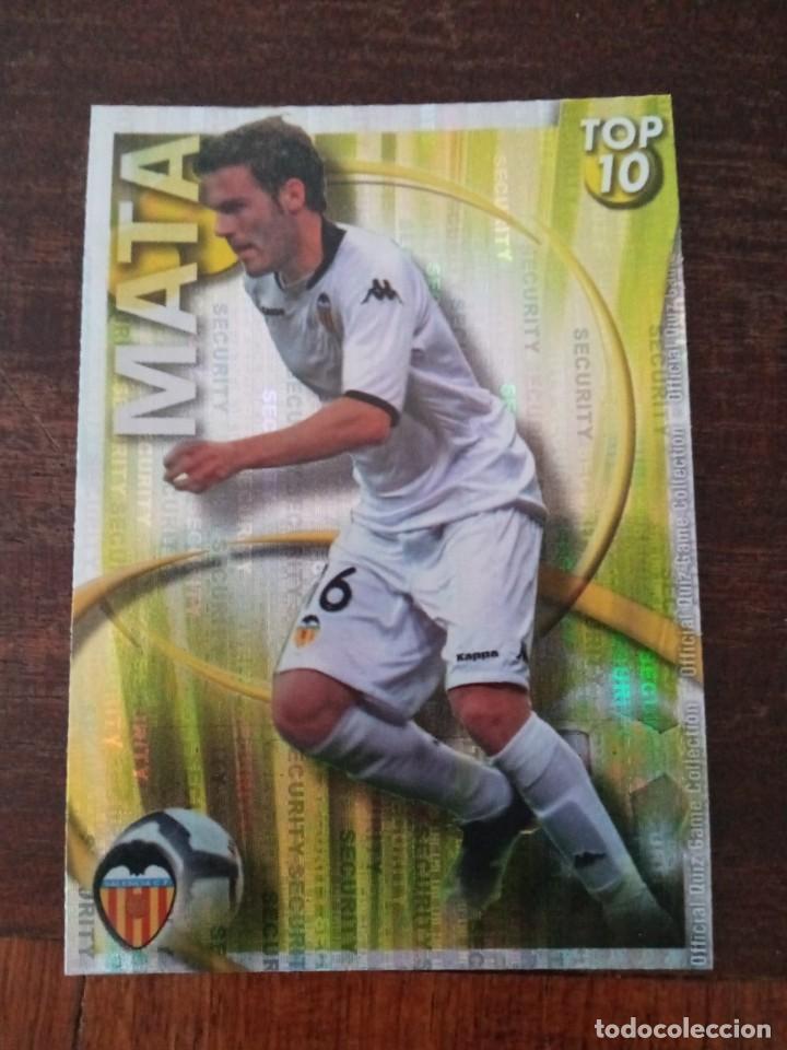 Cartes &agrave; collectionner de Football: Cromo ficha card Mata Mundicromo Top 2010 2011 Security muy dif&iacute;cil las fichas de la liga