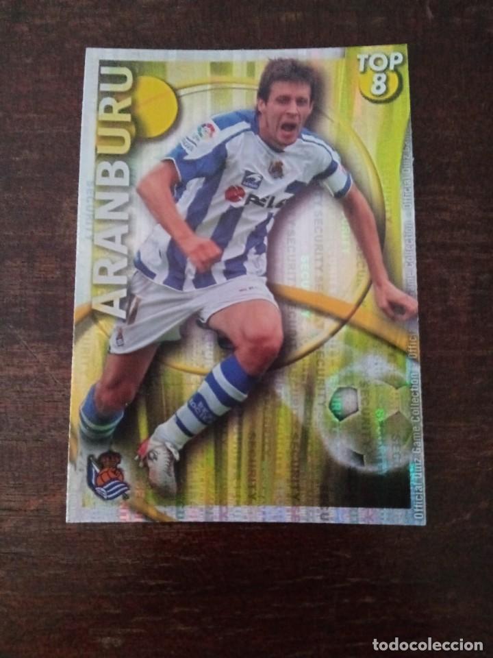 Cartes &agrave; collectionner de Football: Cromo ficha card Aranburu Mundicromo Top 2010 2011 Security muy dif&iacute;cil las fichas de la liga
