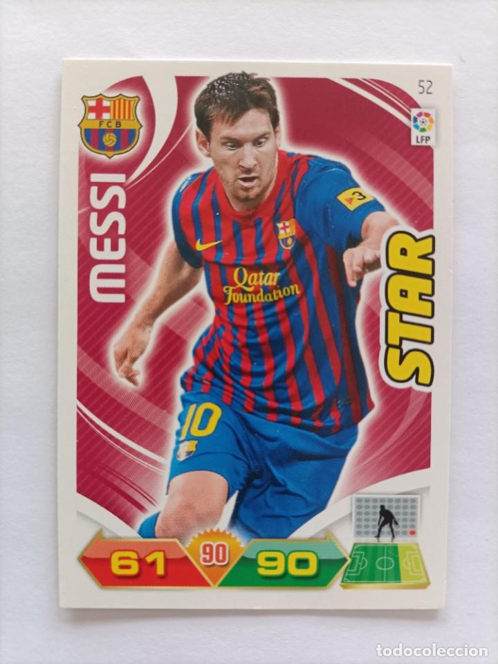 Cartes &agrave; collectionner de Football: Ficha card Messi Star Adrenalyn liga 2011 2012 11 12
