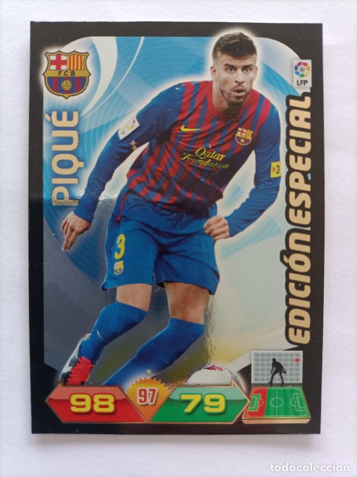 Cartes &agrave; collectionner de Football: Ficha card Edici&oacute;n especial Piqu&eacute; Adrenalyn liga 2011 2012 11 12