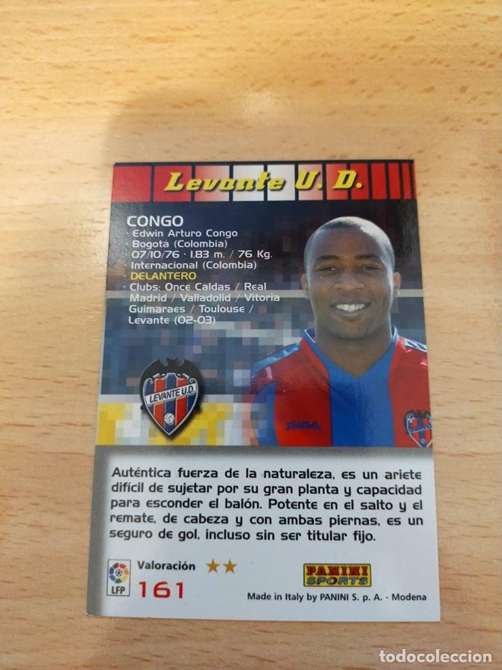 Cromos de f&uacute;tbol: Megacracks 2004/05. Congo. Levante. - Foto 2