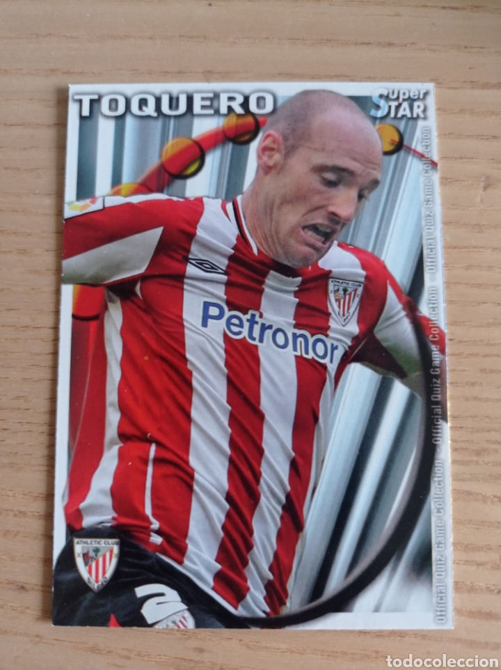 Fu&szlig;ball-Sticker: F&Uacute;TBOL CROMO N&ordm; 215 TOQUERO MATE ATHLETIC BILBAO QUIZ GAME MUNDICROMO 2010 2011