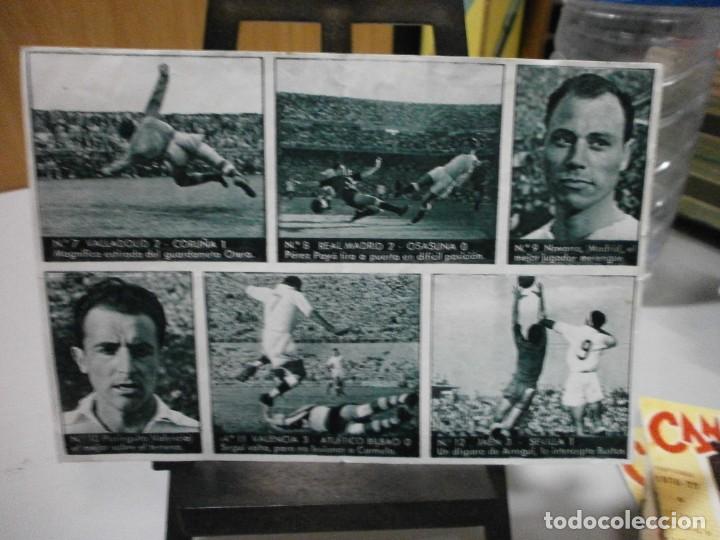 Cromos de F&uacute;tbol: lote de cromos album bruguera temporada 1953
