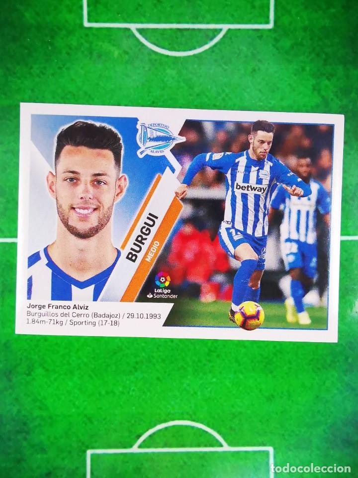 Cromos de F&uacute;tbol: CROMO FUTBOL 19 20 SIN PEGAR LIGA ESTE PANINI 2019 2020 DEPORTIVO ALAVES 12 A BURGUI