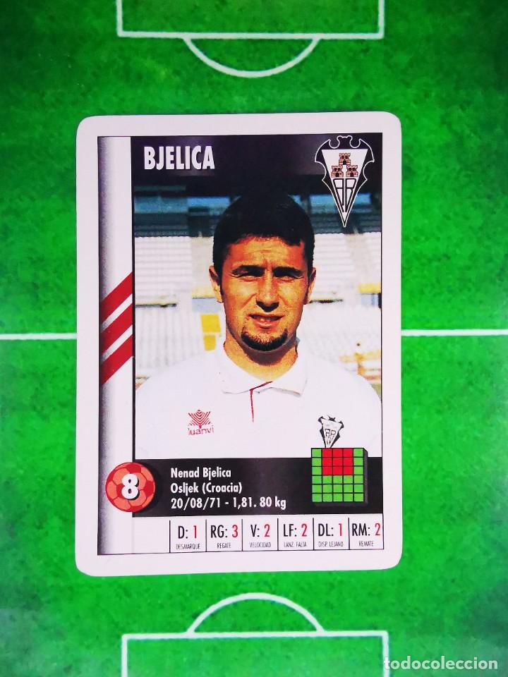 Cartes &agrave; collectionner de Football: CROMO NAIPE FUTBOL 95 96 LFP DIARIO MARCA SUPER GOL LIGA 1995 1996 SUPERGOL SD ALBACETE BJELICA