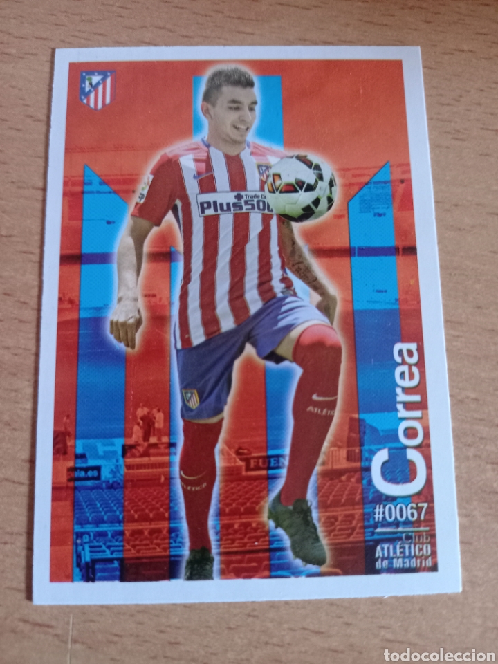 Cromos de Futebol: Mundicromo las fichas de la liga 2016 67 Correa Atl&eacute;tico de Madrid