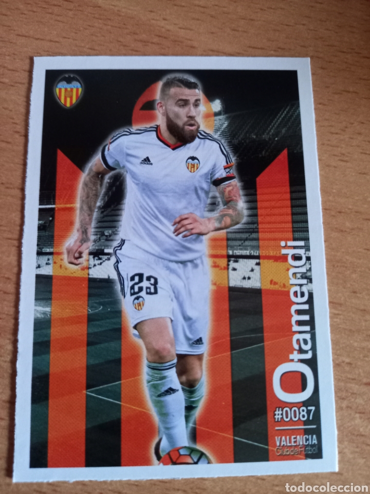 Fu&szlig;ball-Sticker: Mundicromo las fichas de la liga 2016 87 Otamendi Valencia