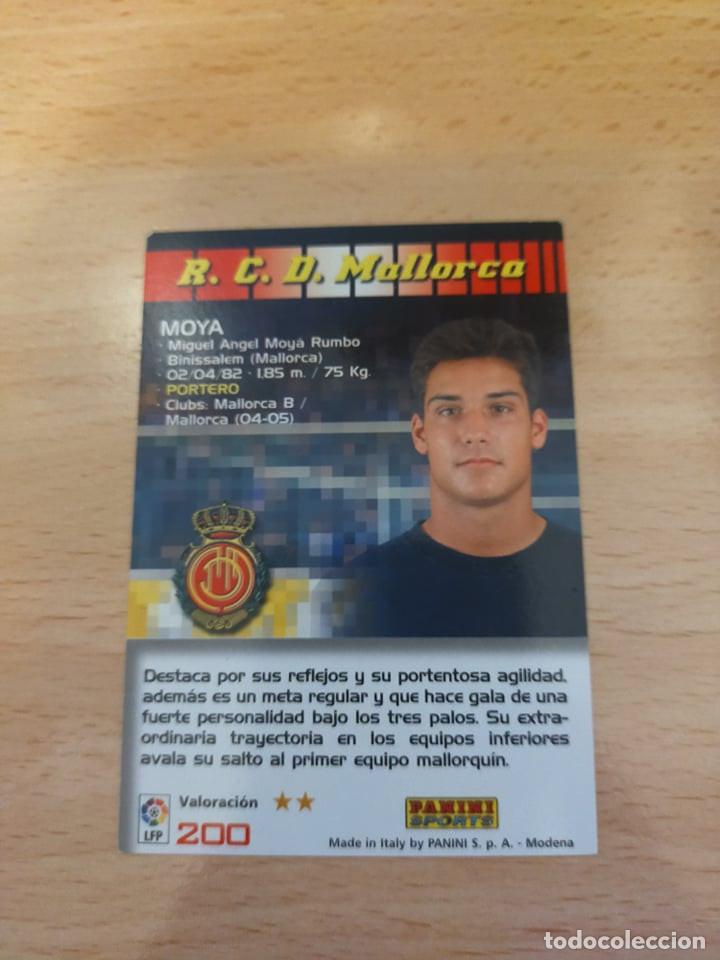 Cromos de f&uacute;tbol: Megacracks 2004/05. Moy&aacute;. Mallorca. - Foto 2