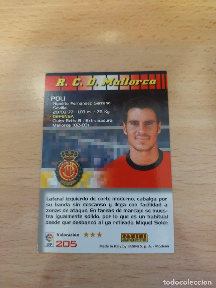 Cromos de f&uacute;tbol: Megacracks 2004/05. Poli. Mallorca. - Foto 2