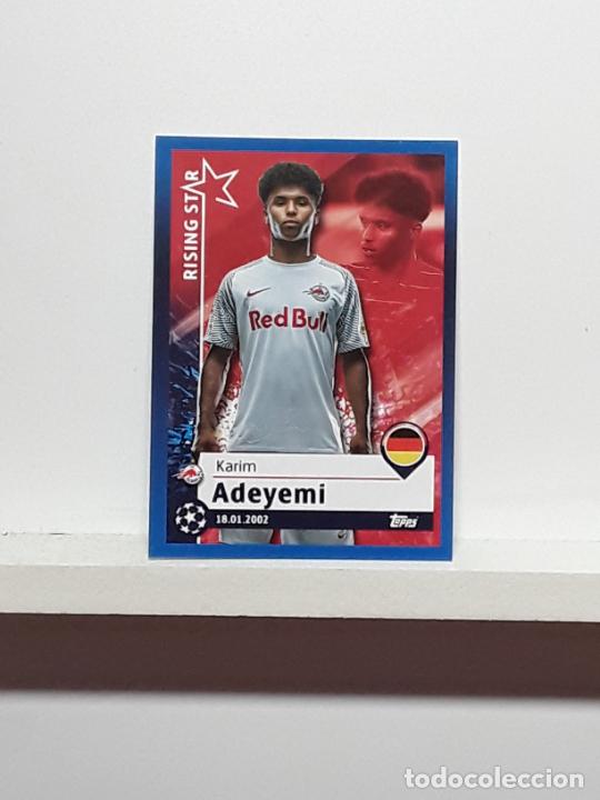 Football Stickers: CHAMPIONS LEAGUE STICKER 2021 2022 21 22 CROMO TOPPS FUTBOL N 541 SALZBURG KARIM ADEYEMI