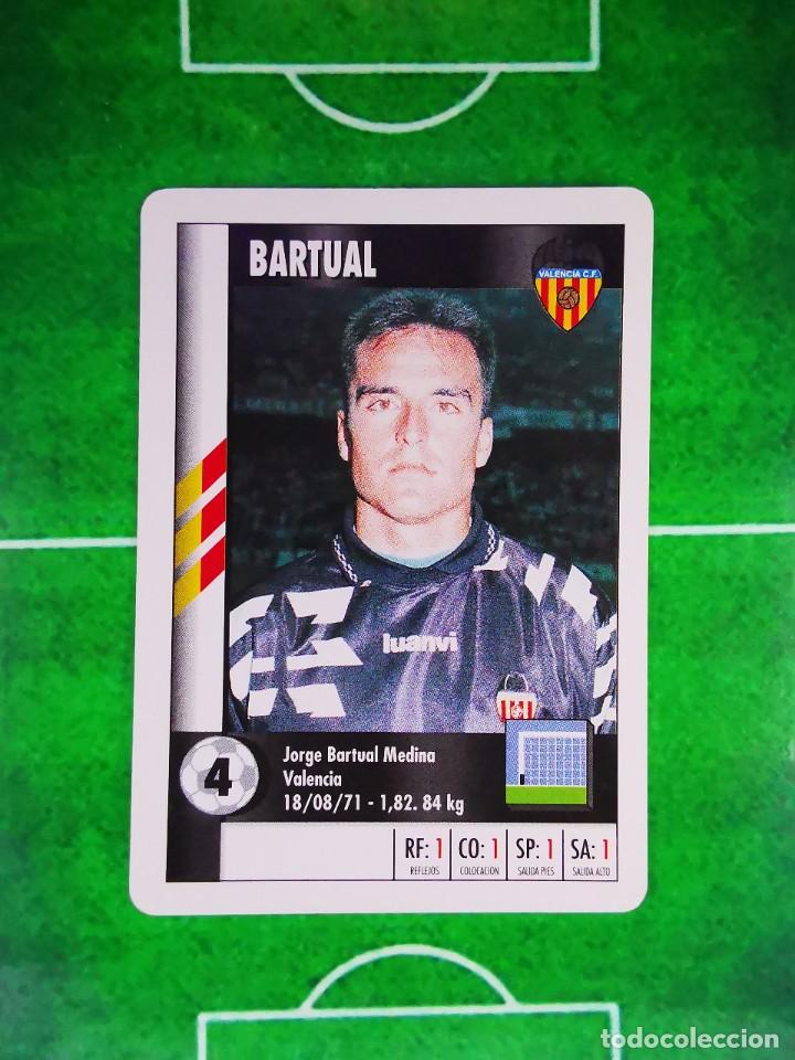 Cromos de Futebol: CROMO NAIPE FUTBOL 95 96 LFP DIARIO MARCA SUPER GOL LIGA 1995 1996 SUPERGOL VALENCIA CF BARTUAL