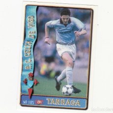 Cartes à collectionner de Football: MUNDICROMO 1996/1997 185 TARRAGA CELTA. Lote 357302440