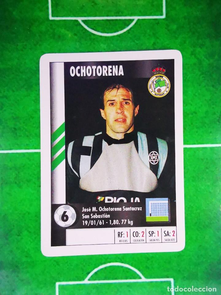 Cromos de Futebol: CROMO NAIPE FUTBOL 95 96 LFP DIARIO MARCA SUPER GOL LIGA 1995 1996 SUPERGOL RACING S OCHOTORENA