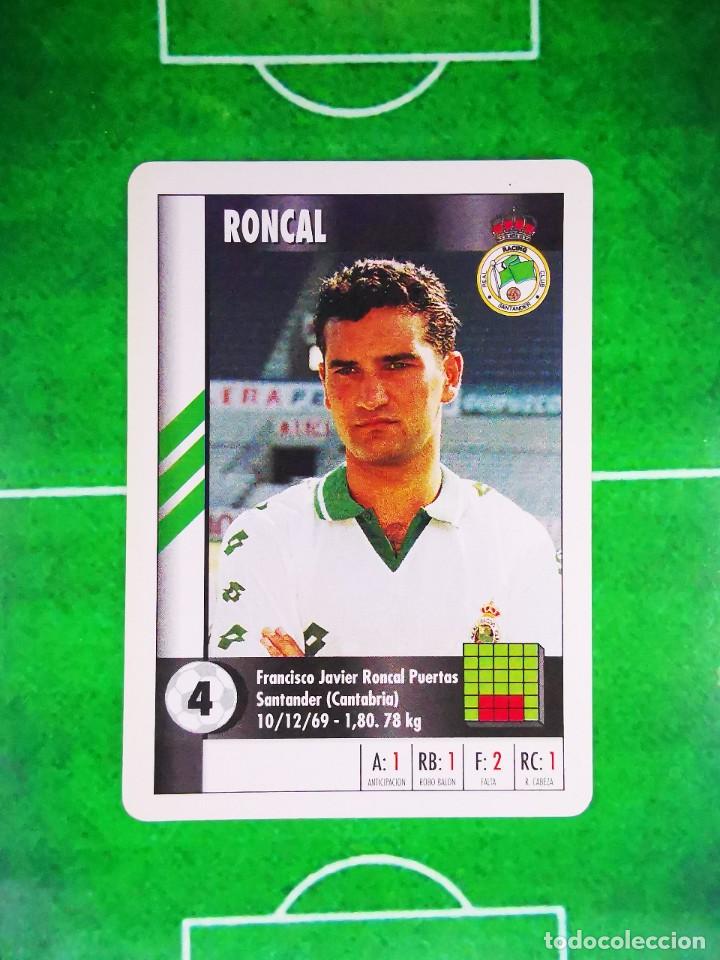 Cromos de Futebol: CROMO NAIPE FUTBOL 95 96 LFP DIARIO MARCA SUPER GOL LIGA 1995 1996 SUPERGOL RACING S RONCAL