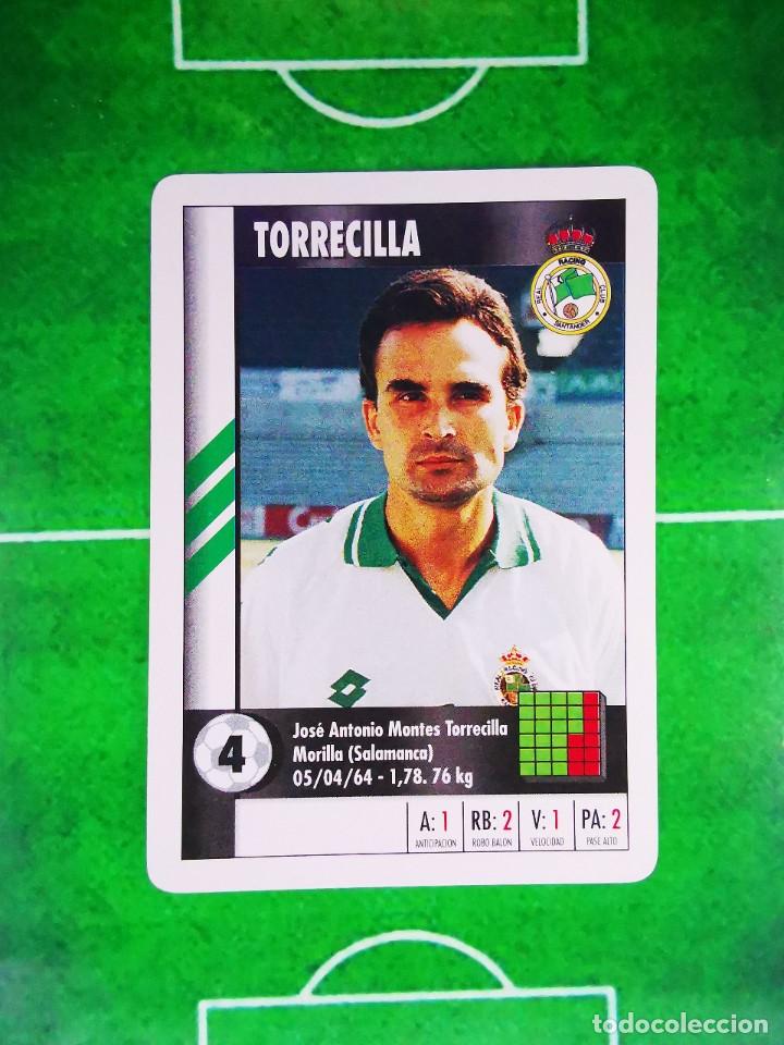 Cromos de Futebol: CROMO NAIPE FUTBOL 95 96 LFP DIARIO MARCA SUPER GOL LIGA 1995 1996 SUPERGOL RACING S TORRECILLA