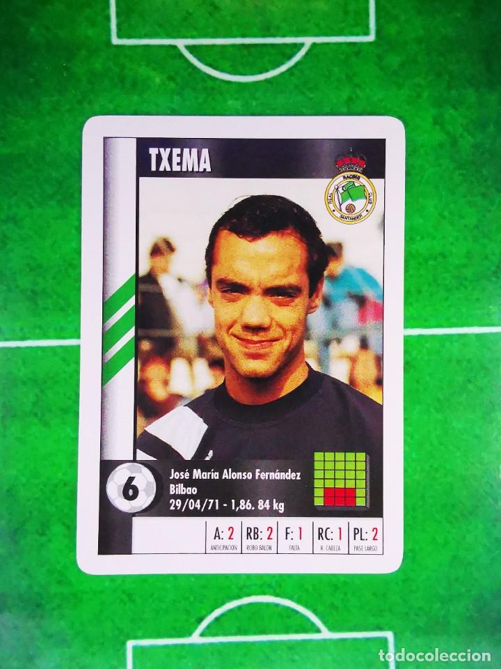 Cromos de Futebol: CROMO NAIPE FUTBOL 95 96 LFP DIARIO MARCA SUPER GOL LIGA 1995 1996 SUPERGOL RACING S TXEMA