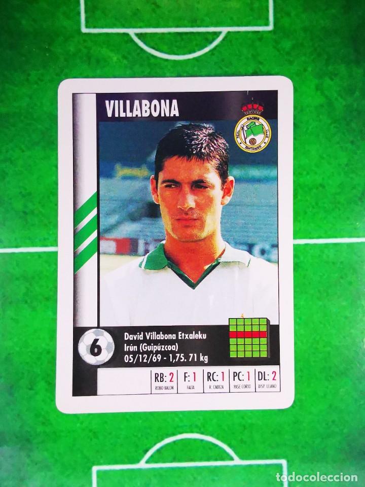 Cromos de Futebol: CROMO NAIPE FUTBOL 95 96 LFP DIARIO MARCA SUPER GOL LIGA 1995 1996 SUPERGOL RACING S VILLABONA
