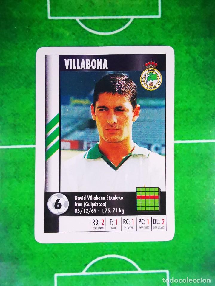 Cromos de Futebol: CROMO NAIPE FUTBOL 95 96 LFP DIARIO MARCA SUPER GOL LIGA 1995 1996 SUPERGOL RACING S VILLABONA