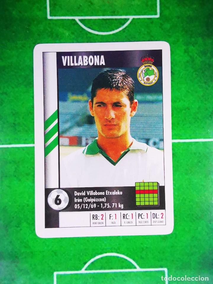 Cromos de Futebol: CROMO NAIPE FUTBOL 95 96 LFP DIARIO MARCA SUPER GOL LIGA 1995 1996 SUPERGOL RACING S VILLABONA