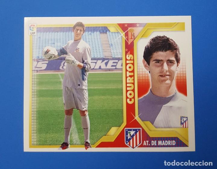 Cromos de F&uacute;tbol: ROOKIE COURTOIS FICHAJE N&ordm; 23-ATL&Eacute;TICO DE MADRID-EDICIONES ESTE 2011-2012-EXCELENTE ESTADO