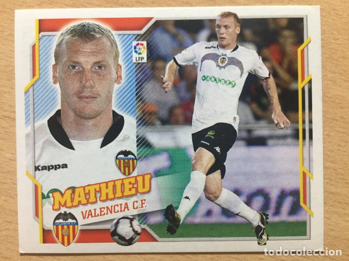 Cromos de f&uacute;tbol: 2010-2011 - 8A MATHIEU - VALENCIA CF - ESTE - Foto 1