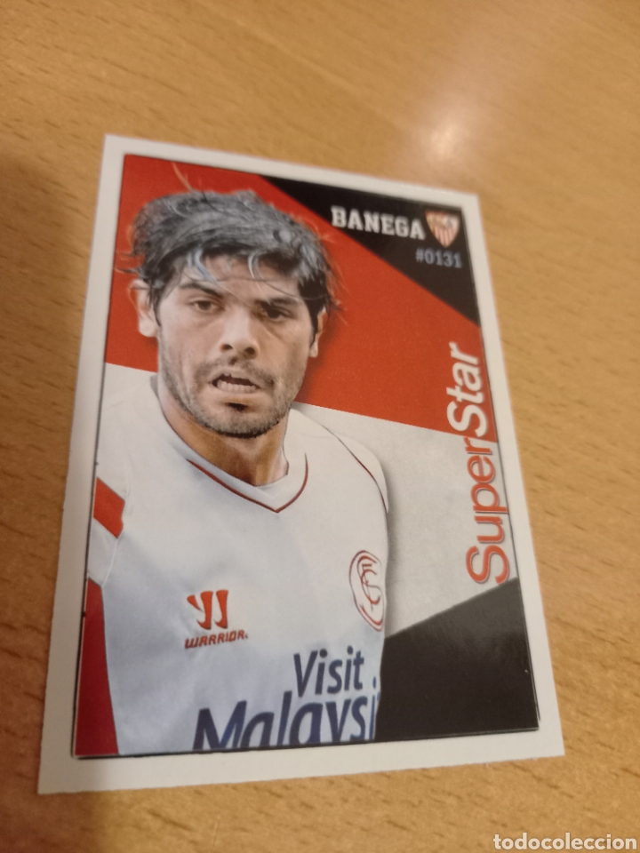Figurine di Calcio: Mundicromo las fichas de la liga 2016 131 Banega Sevilla superstar