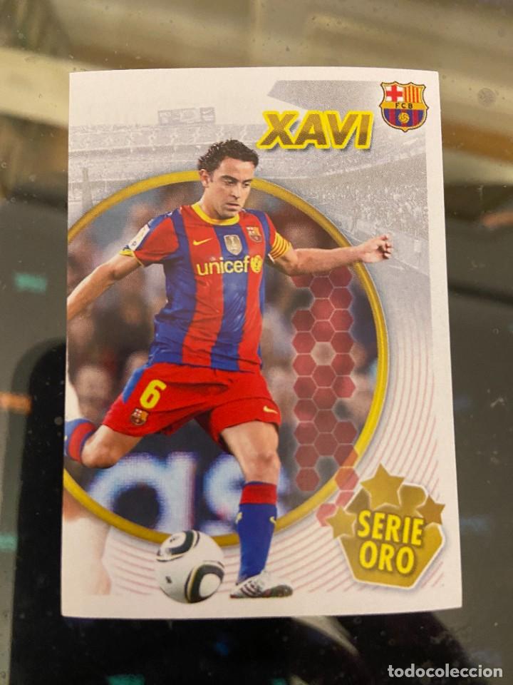 Cromos de f&uacute;tbol: xavi barcelona 2010 2011 nuevo - Foto 1