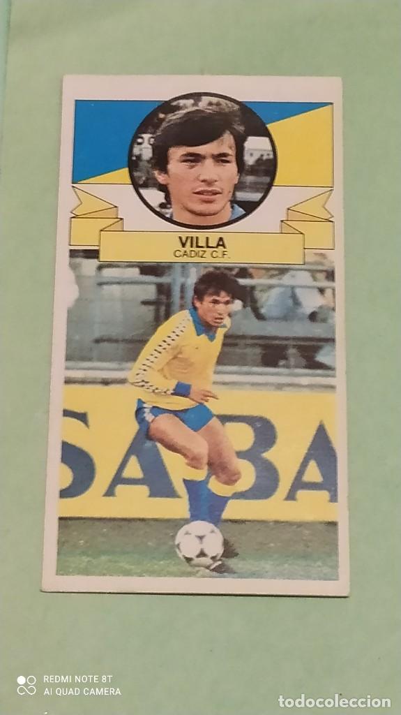 Fu&szlig;ball-Sticker: VILLA CADIZ ESTE 85 86 1985 1986 RECUPERADO