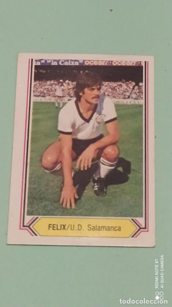 Cromos de f&uacute;tbol: FELIX SALAMANCA ESTE 80 81 1980 1981 RECUPERADO