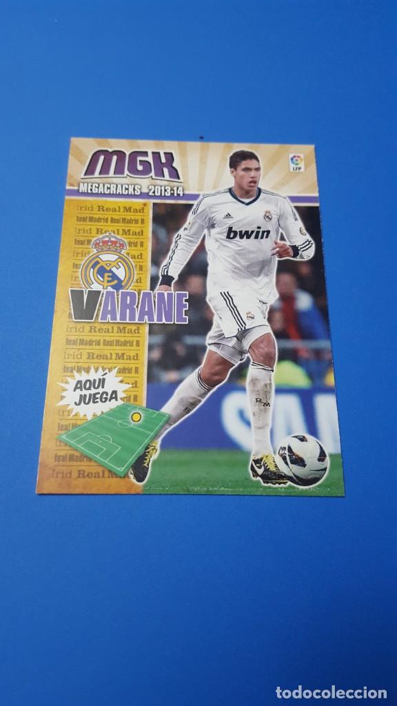 Figurine di Calcio: VARANE N&ordm; 204--REAL MADRID--MEGACRACKS 2013-2014-MGK-EXCELENTE ESTADO