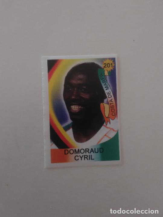 Figurine di Calcio: 201 CYRIL DOMORAUD COSTA DE MARFIL ESTAMPA CROMO STICKER FUTBOL MUNDIAL 2006 WORLD CUP REYAUCA