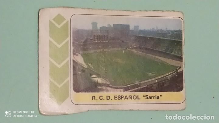 Football Stickers: ESTADIO SARRIA ESPA&Ntilde;OL PACOSA 2 77 78 1977 1978 RECUPERADO